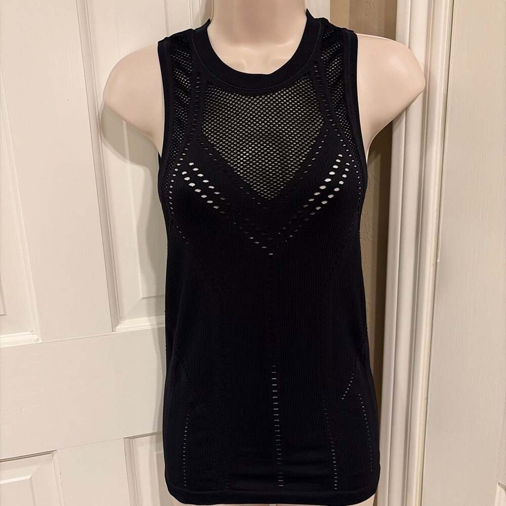 Athleta Oxygen Seamless Mesh Tank Top Women's Size XS
